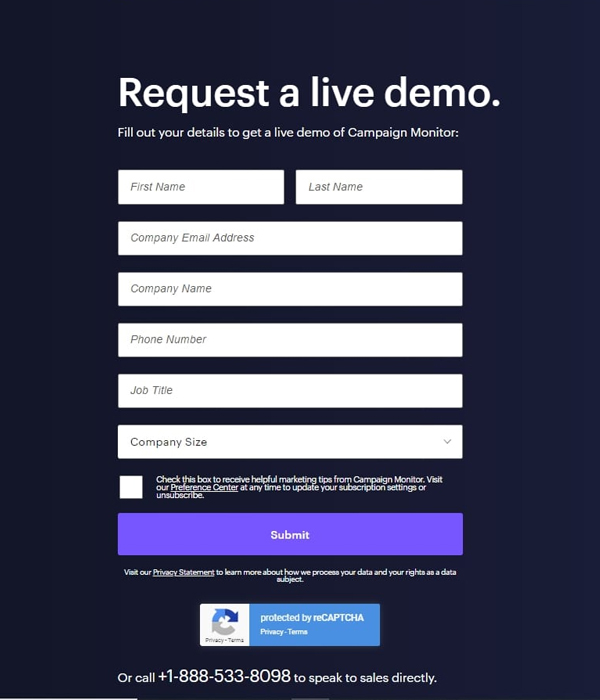 Imago Landing Pages